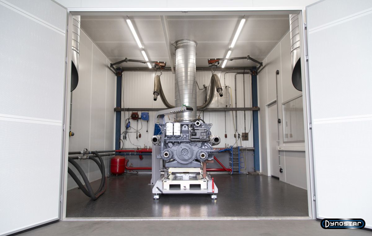 Engine dyno room Dynostar Taiwan